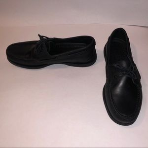 Black Sperry Top-Sider